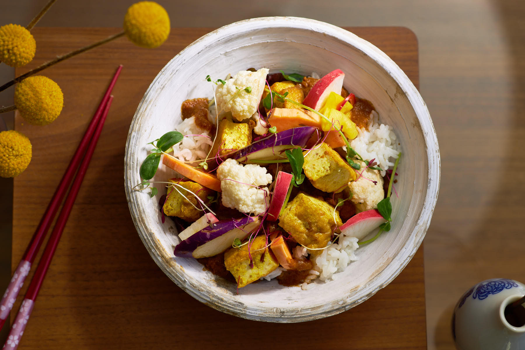 Recette de curry japonais de tofu